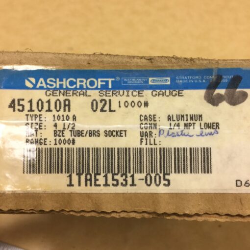 Ashcroft Gauge 451010A - Image 5