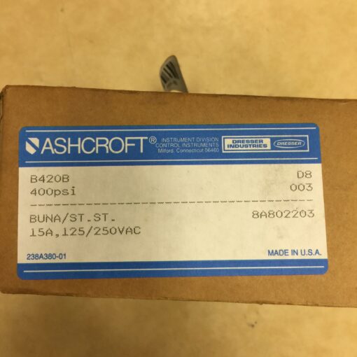 Ashcroft B-420-B