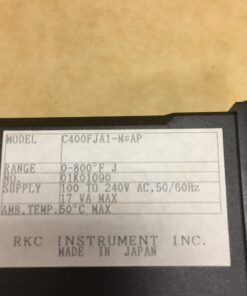 RKC Instrument	C400FJA1-M*AP