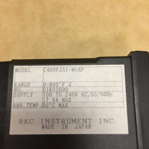 RKC Instrument	C400FJA1-M*AP