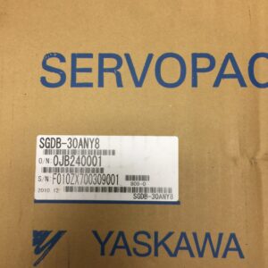 Yaskawa Electric Servopack SGDB-30ANY8