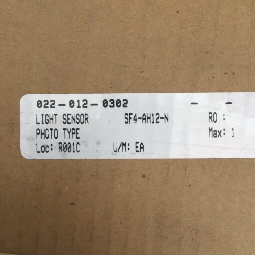 SunX SF4-AH12-N Light Sensor - Image 4