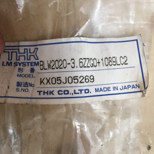 THK BLW2020-3.6ZZGO+1089 Ball Screw - Image 3