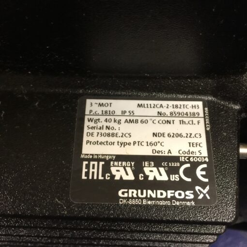 Grundfos VM3613T-P Motor - Image 3