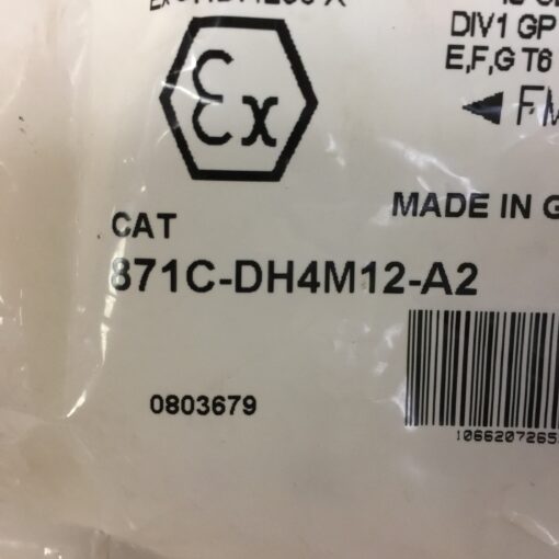 Allen-Bradley 871C-DH4M12-A2 Switch - Image 2