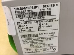 Alternative view of Allen-Bradley 160-BA01NPS1P1