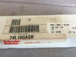 Alternative view of Schrader Bellows Lubricator Filter 14L10GASB