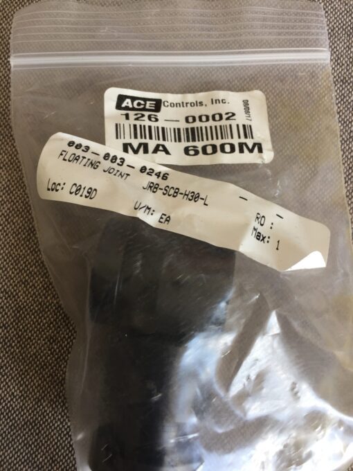 Ace Controls Floating Joint FJRBSCBH30L35D20