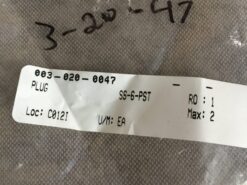 Alternative view of Swagelok Hex Head Plug SS6PST