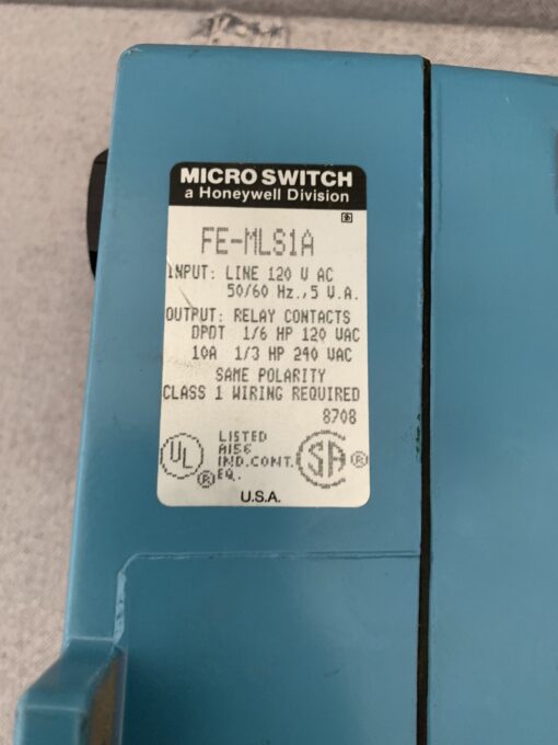 Honeywell Micro Switch FE-MLS-1A - Image 4