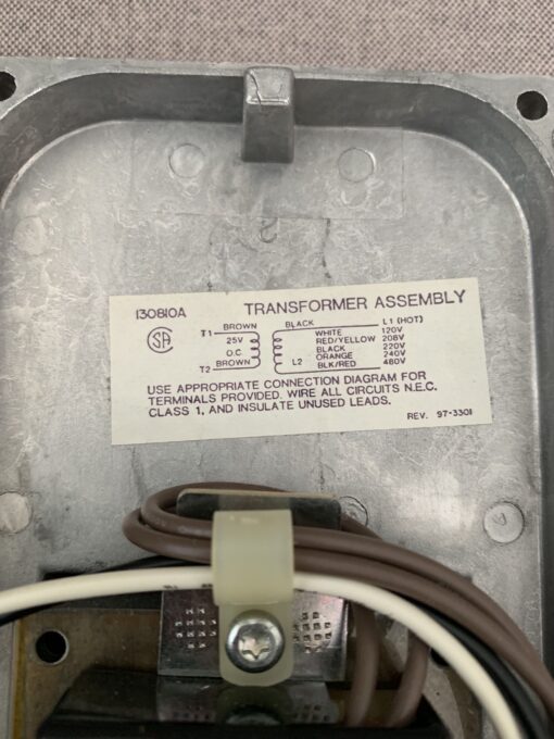 Honeywell Transformer Cover 130810A - Image 4