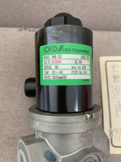 CKD Gas Valve VNA-20 - Image 4