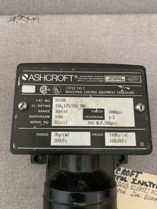 Ashcroft D420B - Image 2