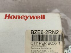 Alternative view of Honeywell Micro Switch BZE6-2RN2