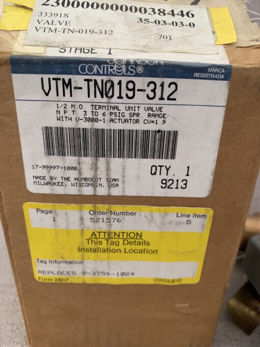 Johnson Controls VTM-TN019-312 - Image 2