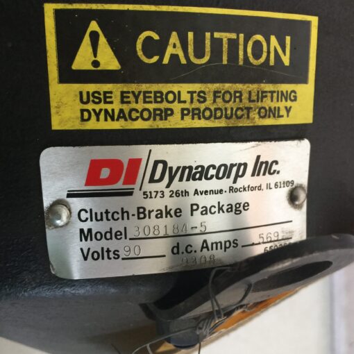 Dynacorp Inc Clutch-Brake 308184-5 - Image 2