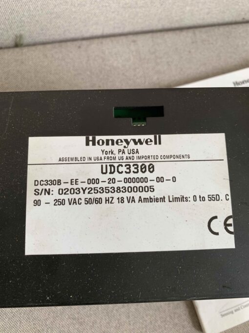 Honeywell DC330B-EE-000-20-000000-00-0 - Image 3