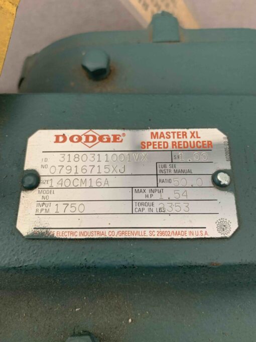 Dodge 140CM16A - Image 2
