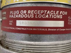 Alternative view of Crouse-Hinds Receptacle SRD3484D