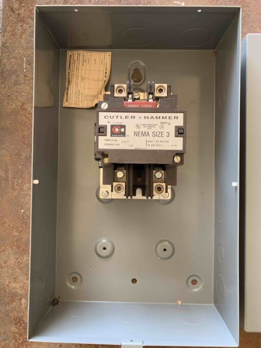 Eaton Cutler-Hammer Enclosure w/Nema Size 3, Series B1, - Image 5