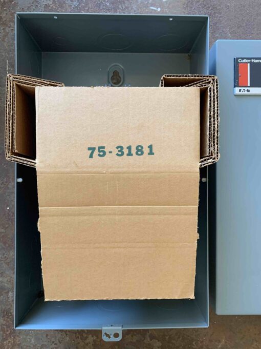 Eaton Cutler-Hammer Enclosure w/Nema Size 3, Series B1, - Image 8