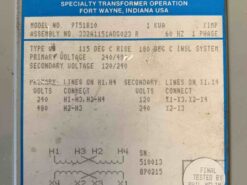 Alternative view of GE Transformer 9T51B10