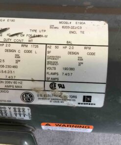 U.S. Motor w/ Gear Reducer E190A