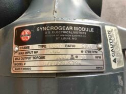 Alternative view of U.S. Motor w/ Gear Reducer E190A