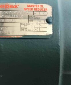 Dodge Master XL Speed Reducer M058734001VY