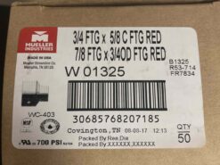 Alternative view of Mueller Industries Copper Reducers W01325