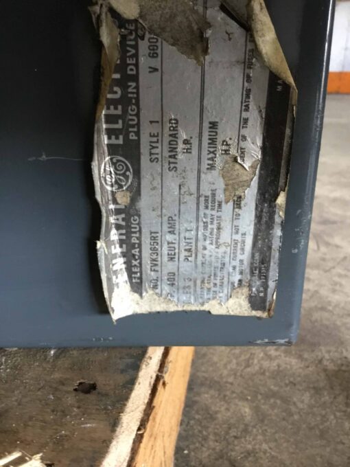 General Electric Electrical Box FVK365RT