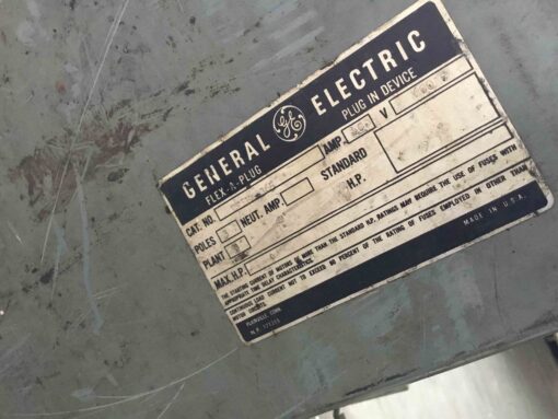 General Electric Switch DFPHA-365