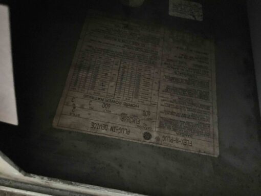 General Electric Electrical Box FVK366R