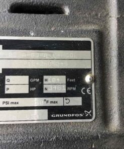Grundfos Pump A96523387P10426U5049