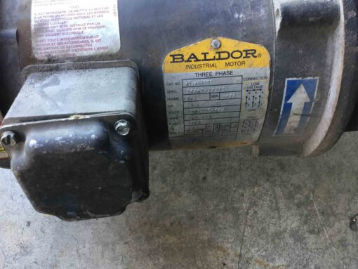Baldor and Grundfos Motor and Pump 85.600002 and CR2-20 UFA-AUUV - Image 2