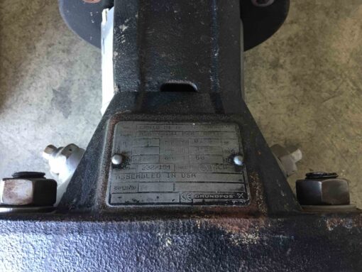 Baldor Grunfos Motor and Pump 84Z04002 and CRN10-01-A-P-G-V-HQQV - Image 4