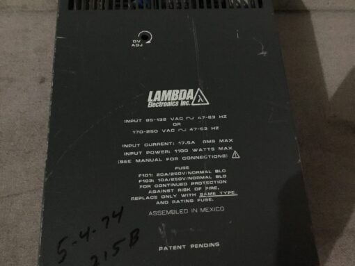 TDK Lamda Power Supply LMS-9018 - Image 3