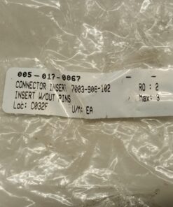Connector Insert 7003-906-102