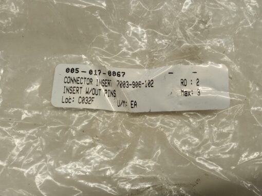 Connector Insert 7003-906-102