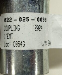 Coupling 1" Emt 2024