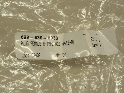 Plug Female NCS4412-RF