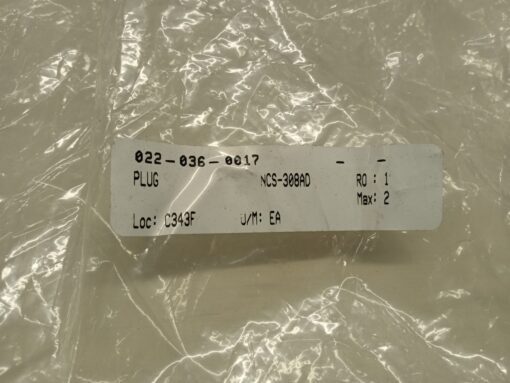 Plug NCS-308AD