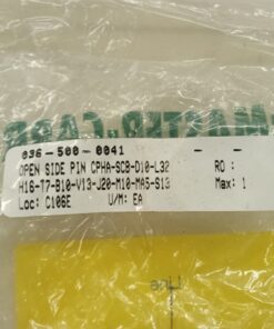 Open Side Pin CPHA-SCB-D10-L32