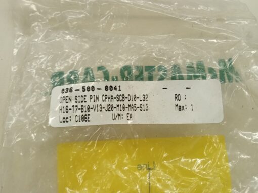 Open Side Pin CPHA-SCB-D10-L32