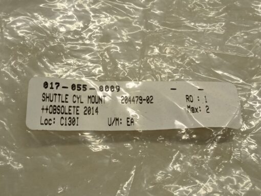 Shuttle Cyl Mount 204479-02