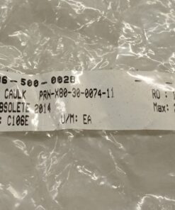 Jaw Caulk PRN-X80-30-0074-11