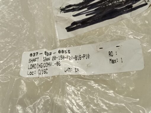 Shaft SFAN 20-150-F24-B16-P10