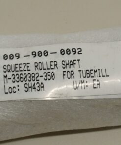 Squeeze Roller Shaft For Tube Mill M-3360382-350