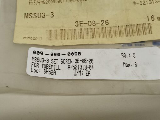 MISUMI For Tube Mill 3E-08-26