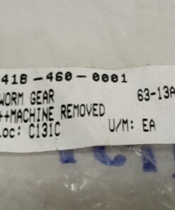 Worm Gear 63-13A-1